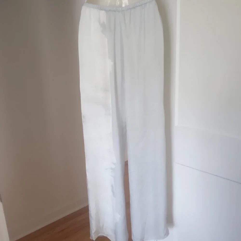 ZARA TIE DYE PRINTED PAJAMA-STYLE PANTS - MEDIUM - Picture 4 of 9